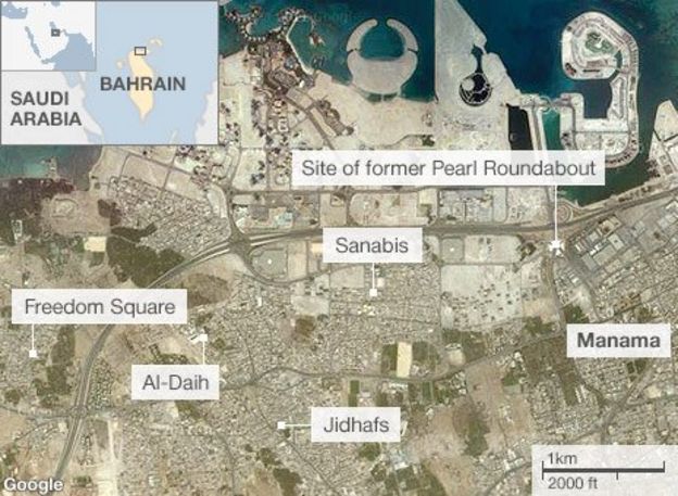  58494275 Bahrain Locations 464map 