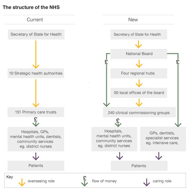 NHS structure