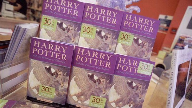 Harry Potter books released in electronic form - BBC Newsround