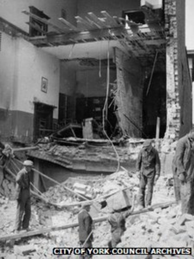 Remembering the York Blitz bombing BBC News