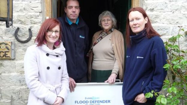 North Yorkshire Flood Defences Scheme Finished - BBC News