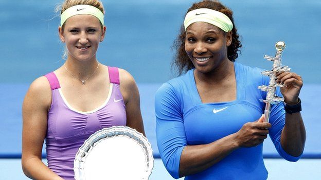 Victoria Azarenka and Serena Williams