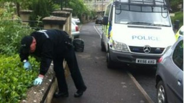 Man critical in hospital after Bath stabbing - BBC News