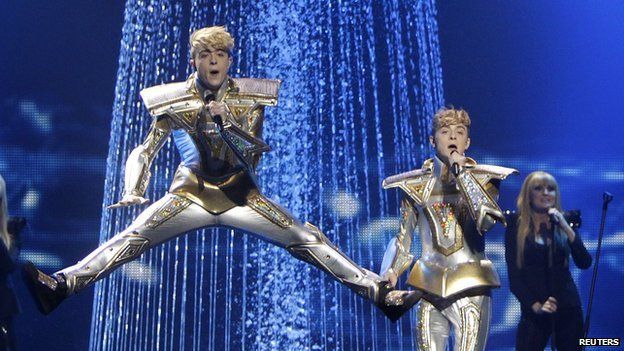 Jedward Make Eurovision Final For Ireland Again Bbc Newsround