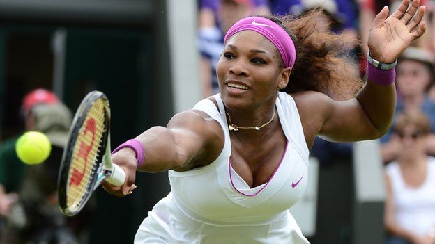 Serena Williams Through To Wimbledon Second Round - BBC Sport