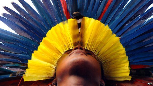 A Brazilian Pataxo indian