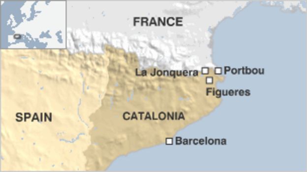 Spain wildfires: Four killed in Catalonia - BBC News