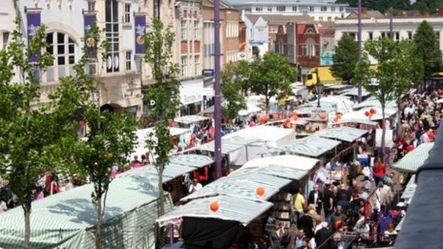 Loughborough gets £100k to revive High Street - BBC News