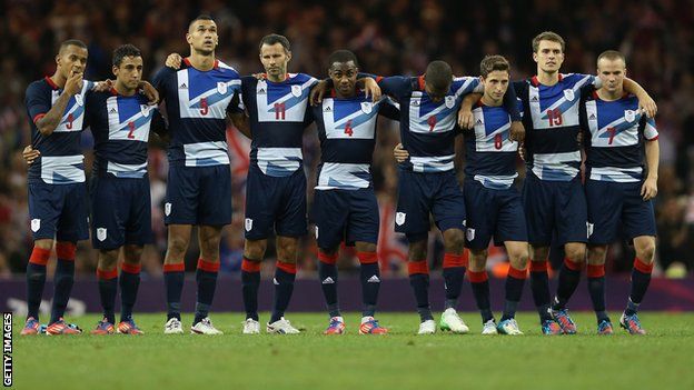 GB men's football team in penalty shoot-out defeat against South Korea at London 2012
