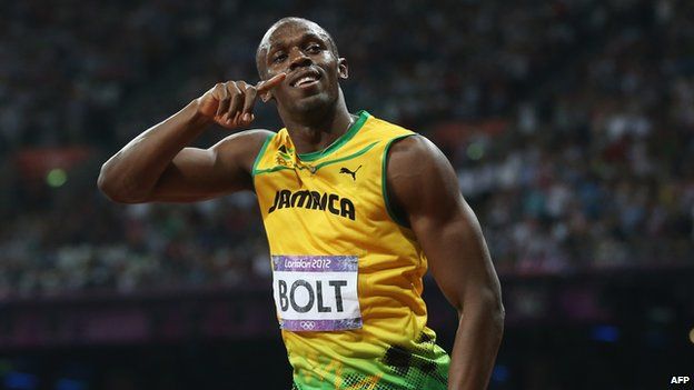 Usain Bolt's lightning kit designed in Wales - BBC Newsround