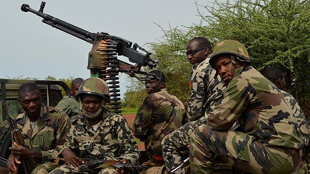 Mali Army patrol