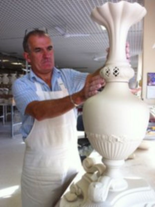 Belleek Pottery's most expensive item BBC News
