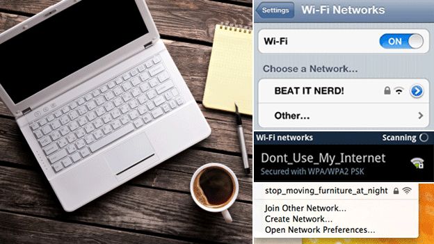 Wi-fi network names