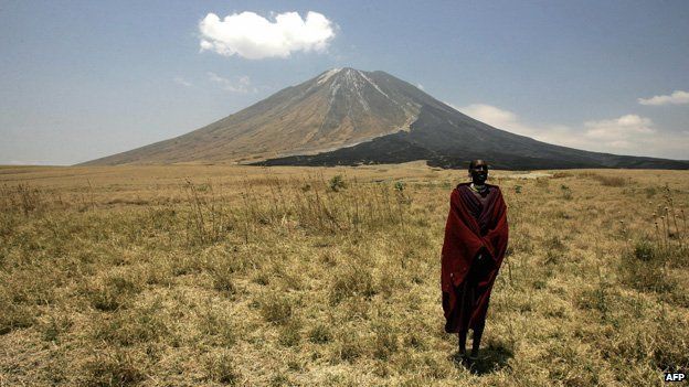 The 'Mountain of God' or Ol Doinyo Lengai - is part of the Great Rift Valley in Eastern Africa