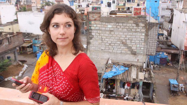 Valerie moved to India from the US