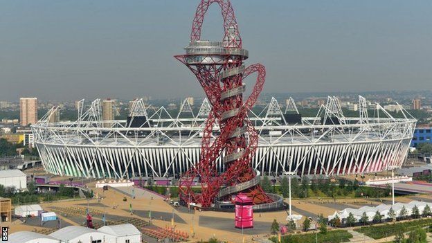 The Orbit and Olympic Stadium