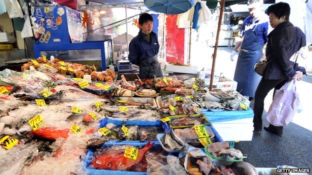 Fish in Tokyo market