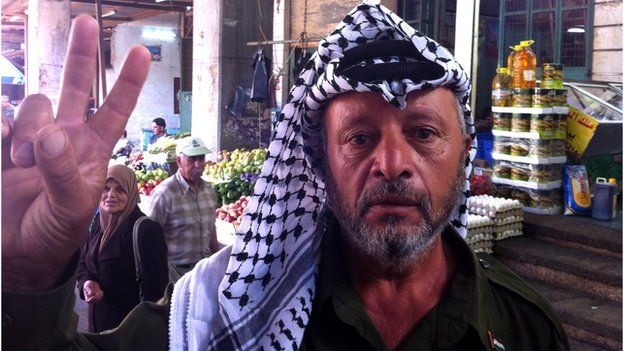 Yasser Arafat lookalike Salem Smeirat