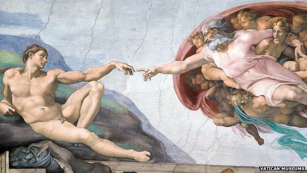 Michelangelo's Creation of David in the Sistine Chapel