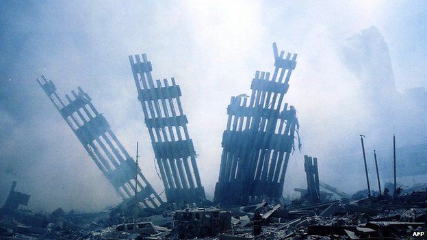 Ruins of the World Trade Center