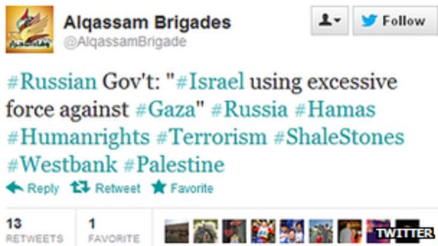 Israel And Hamas Wage Twitter War Over Gaza Conflict Bbc News 2051