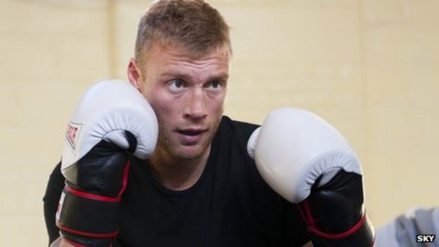 Freddie Flintoff: Boxing training too hard for 'stunt' - BBC News