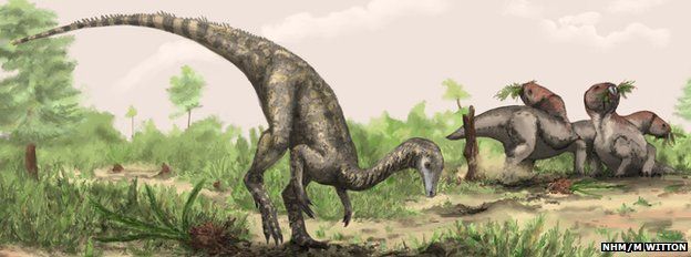 Artist's conception of Nyasasaurus parringtoni