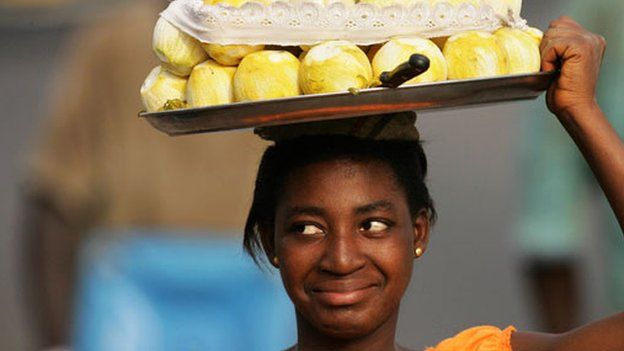 Ghana fruitseller