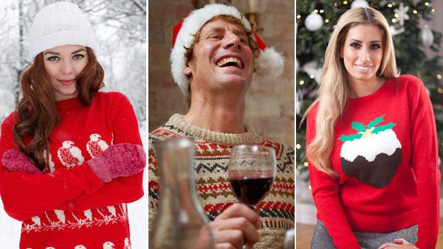 Models in sweaters, Stacey Solomon