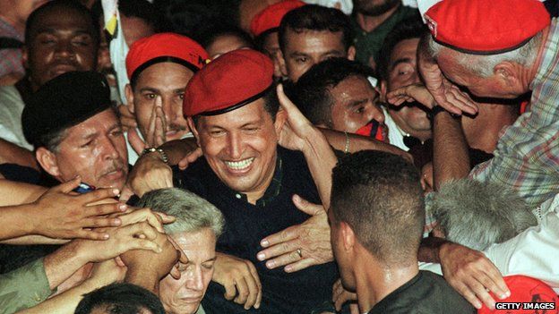 Hugo Chavez in 1998