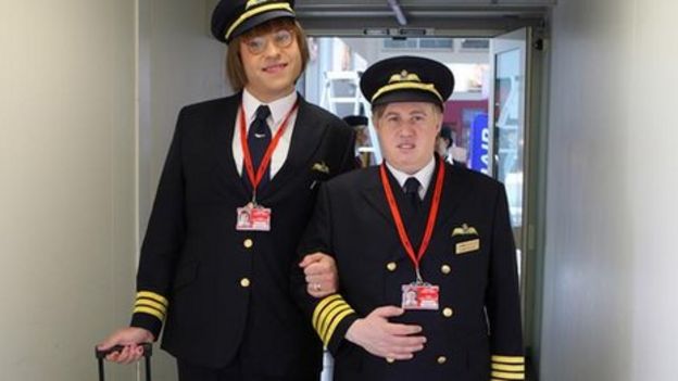 David Walliams: Matt Lucas 'vetoed' Come Fly With Me sequel - BBC News