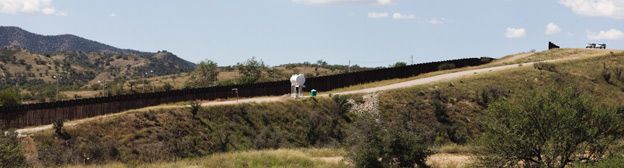A border patrol at Nogales, Arizona