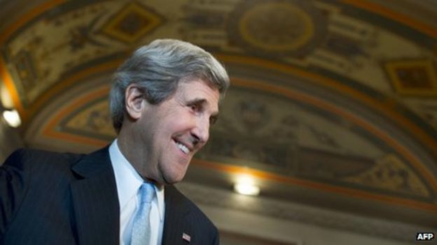 US Senate approves John Kerry as secretary of state - BBC News