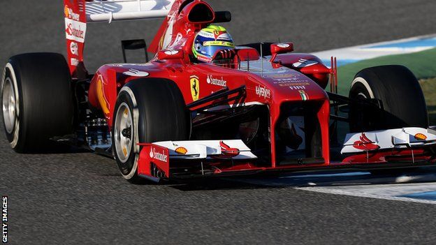 Ferrari's Felipe Massa