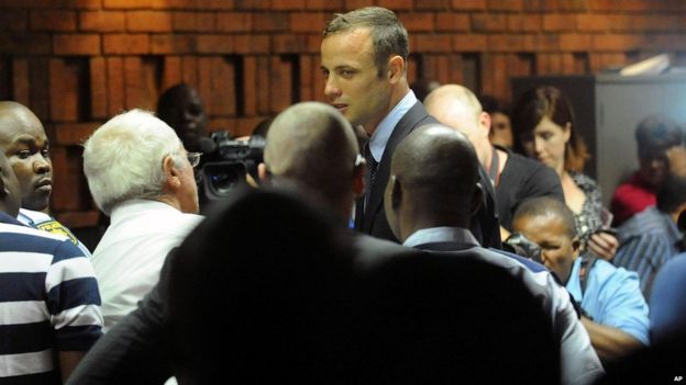 In pictures: Oscar Pistorius in court - BBC News