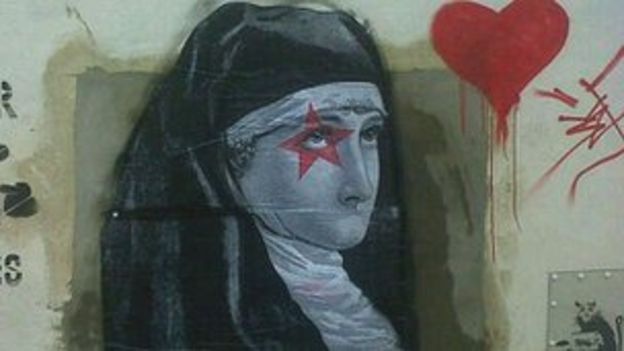 Banksy artwork taken in north London withdrawn from sale - BBC News