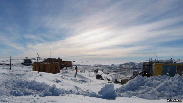 Lake Vostok camp