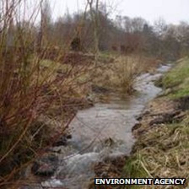 Brook work to prevent Kidderminster park flooding BBC News