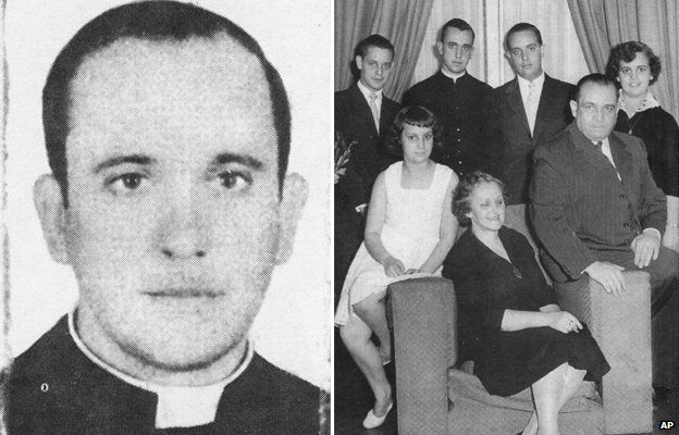 Jorge Mario Bergoglio and family