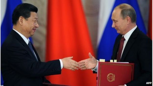 Xi Jinping: Russia-China ties 'guarantee world peace' - BBC News