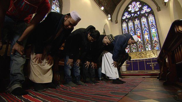 St John's Episcopal Church has opened its doors to Muslims for Friday prayers