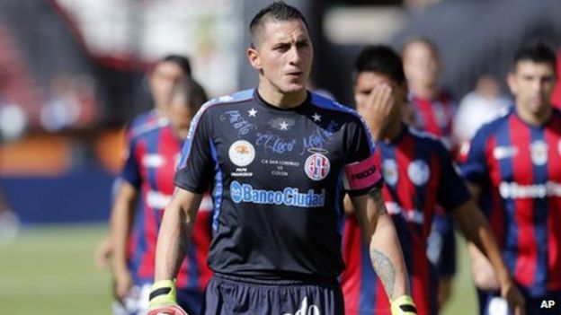 San Lorenzo keeper Pablo Migliore remains in jail - BBC News