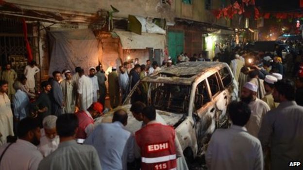 Pakistan Election Rally Hit By Deadly Bomb Attack - BBC News