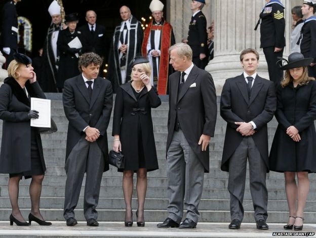 In pictures: Baroness Thatcher's funeral - BBC News