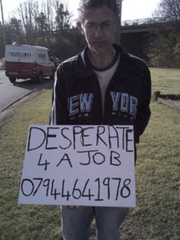 Basildon roundabout job bid man gets interview BBC News