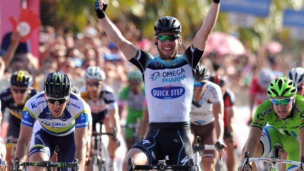 Giro d'Italia 2013: Mark Cavendish wins the sixth stage - BBC Sport