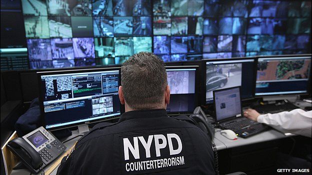 CCTV monitoring in New York City