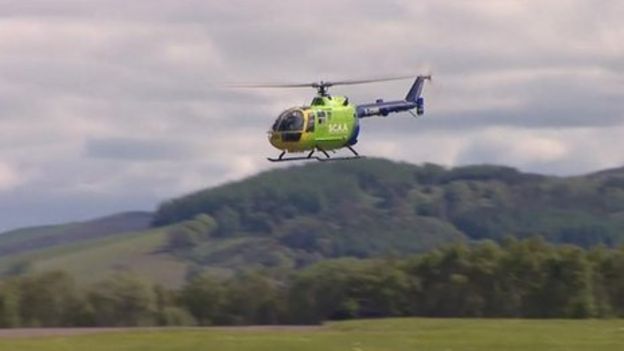 Scotland's Charity Air Ambulance Goes Operational - BBC News