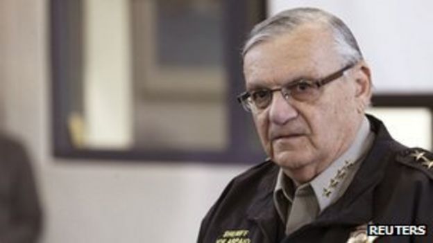 Arizona Sheriff Joe Arpaio Profiled Hispanics Says Judge Bbc News 