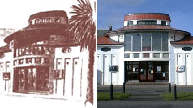 The Picture House in 1913 and in 2013